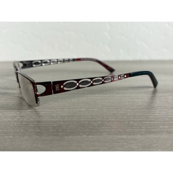 Helium Paris Eyeglass Frames 4161 Dark Cherry 50-18-135 Italy Women’s Designer - Picture 4 of 7